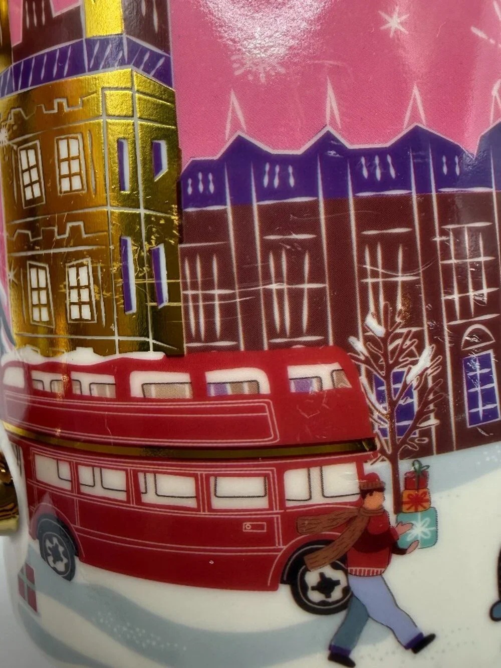 Anthropologie London 'Holiday in The City'  Limited Edition Mug